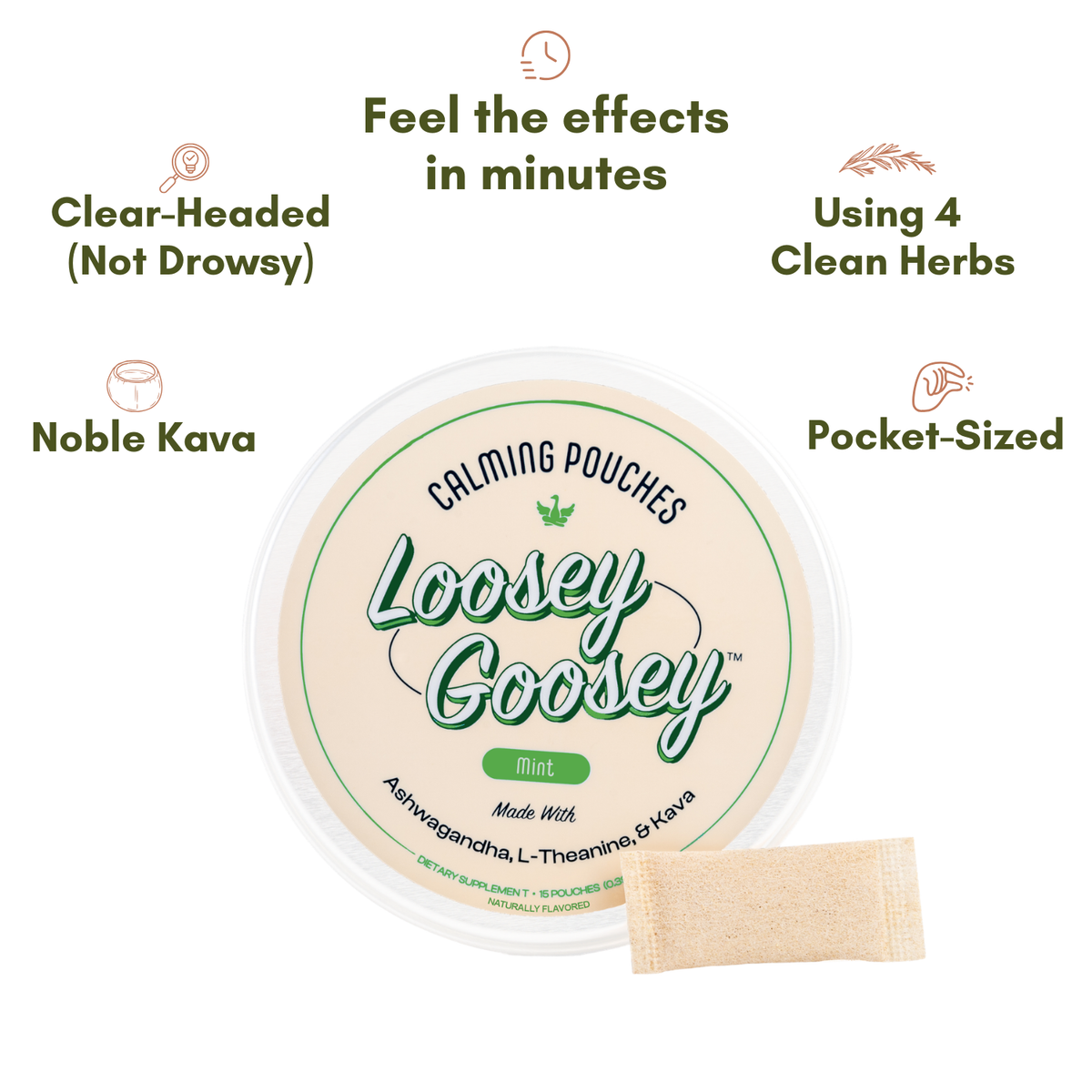 Loosey Goosey Nic-Free Wellness Pouches