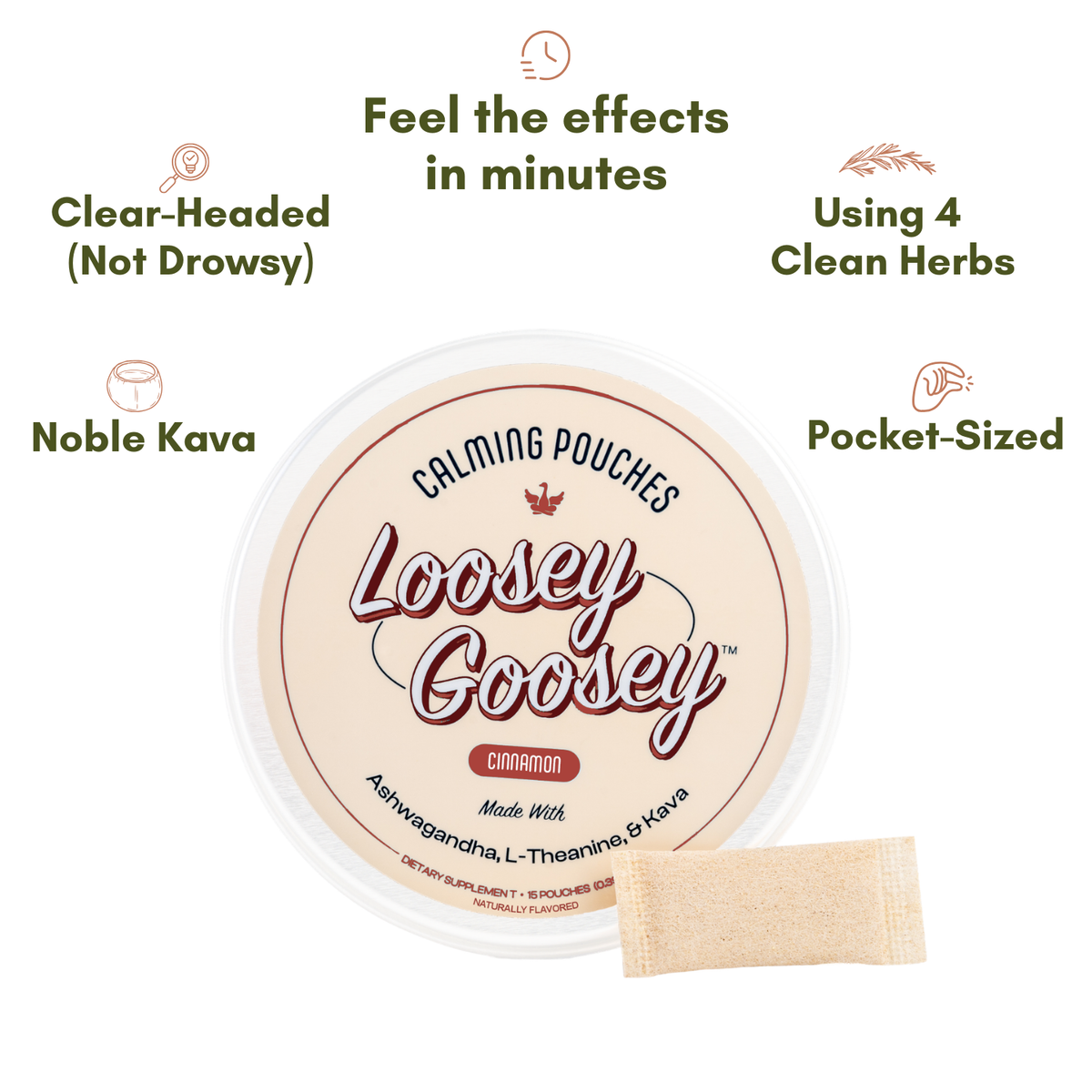 Loosey Goosey Nic-Free Wellness Pouches