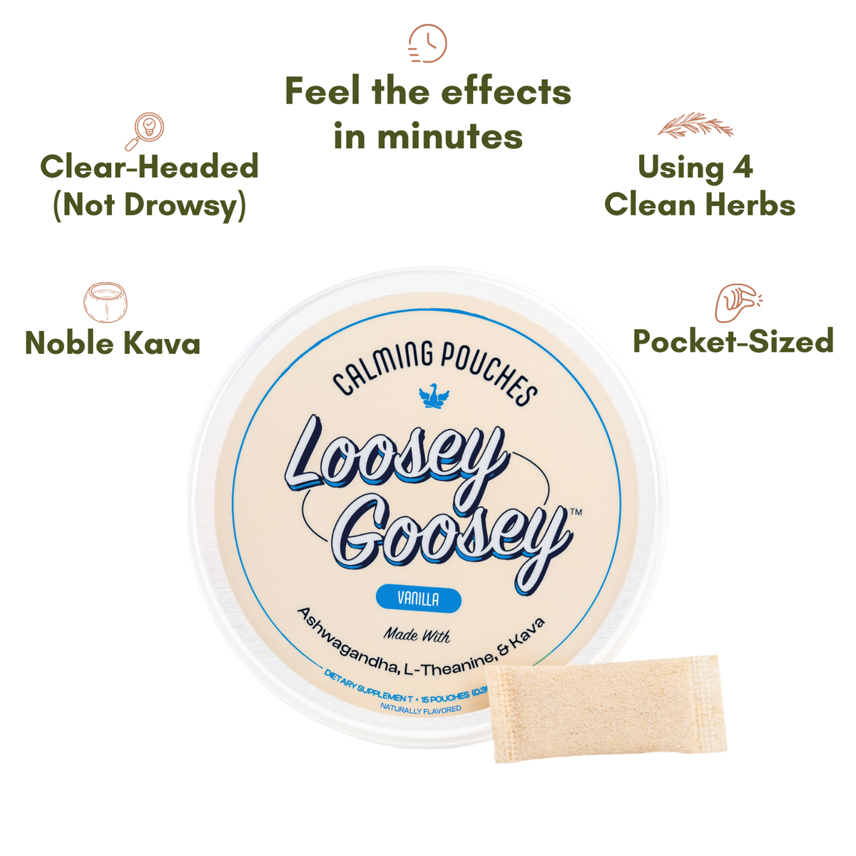 Loosey Goosey Nic-Free Wellness Pouches